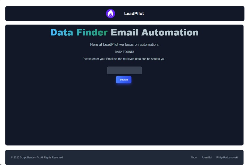 LeadPilot – screenshot 2
