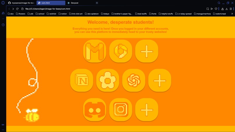 BHSO (Bee Hive School Organizer) – screenshot 1