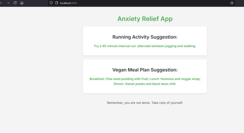 AnxietyApp – screenshot 1