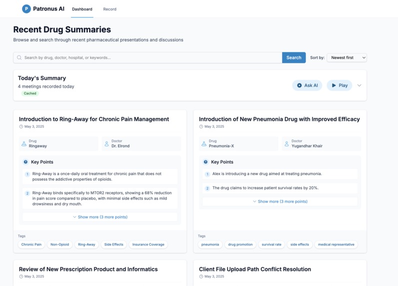 Patronus AI – screenshot 1