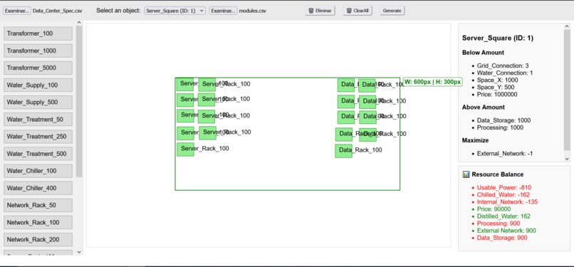 Siemens Data Center Manager – screenshot 1