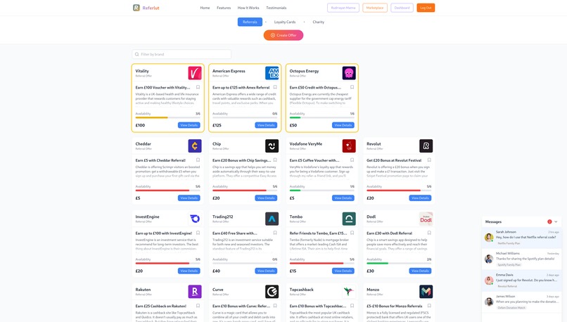 Referlut – screenshot 3
