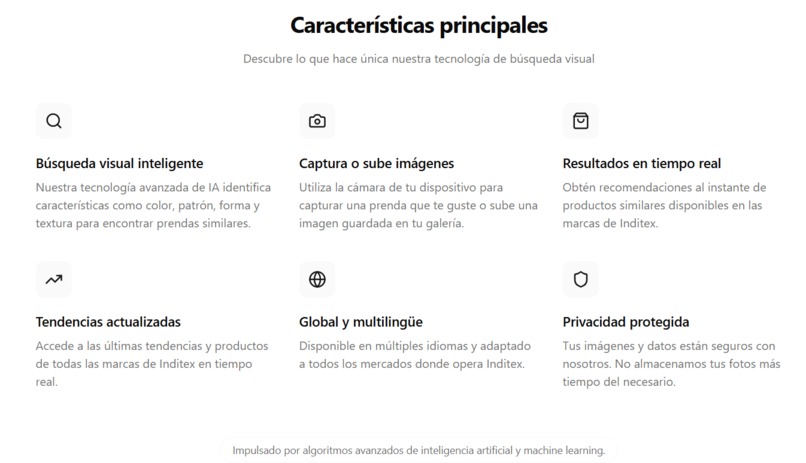 Inditex Visual Search – screenshot 6