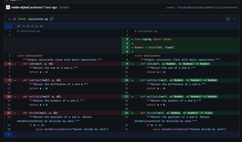 NoIDE – screenshot 2