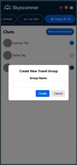 Skyscanner - Swipe & Fly – screenshot 1