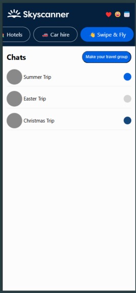 Skyscanner - Swipe & Fly – screenshot 2