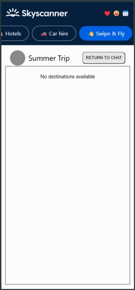 Skyscanner - Swipe & Fly – screenshot 4