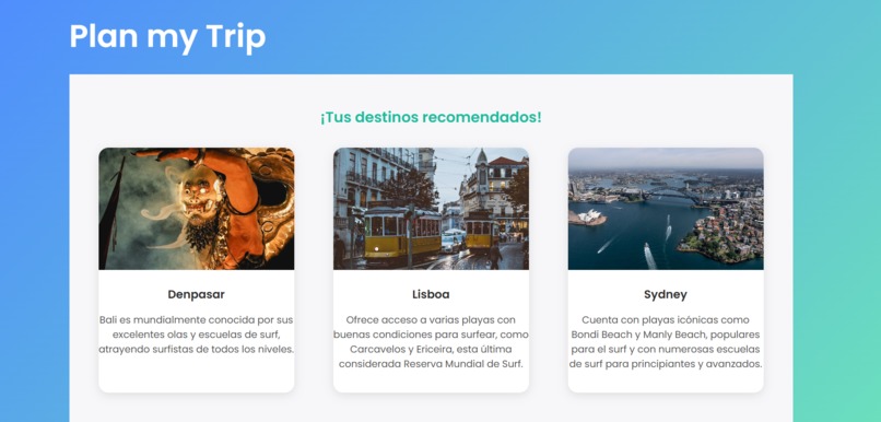 PlanMyTrip – screenshot 1