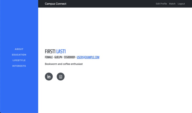 Campus Connect – screenshot 1