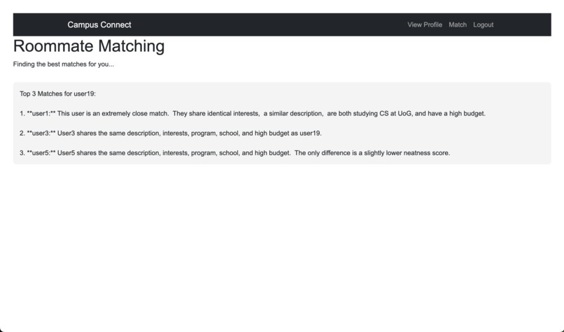 Campus Connect – screenshot 2