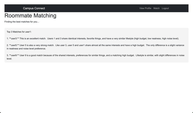 Campus Connect – screenshot 3