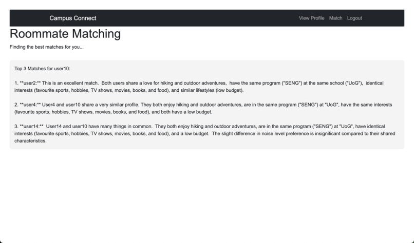 Campus Connect – screenshot 4