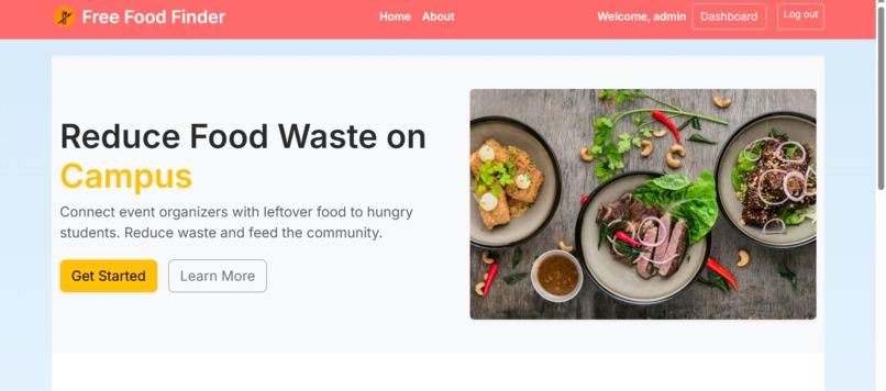 Free Food Finder – screenshot 1