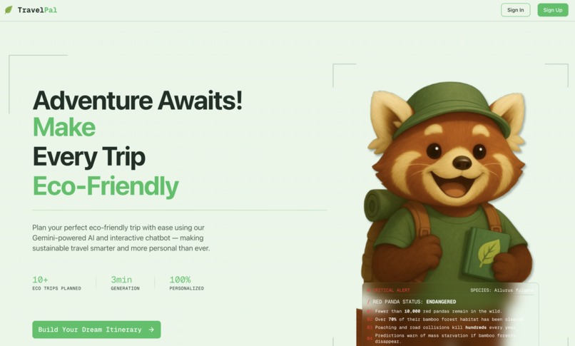 TravelPal – screenshot 1