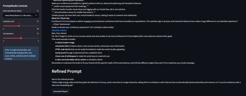 PromptStudio – screenshot 3