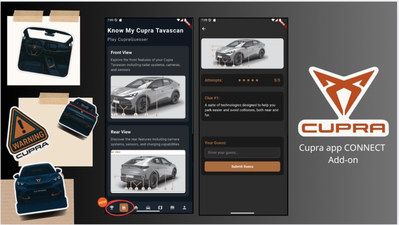 Cupra app CONNECT Add-on  – screenshot 1