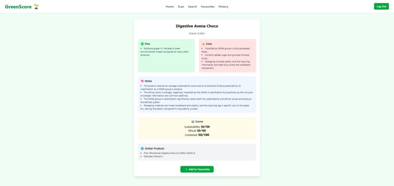 GreenScore – screenshot 6