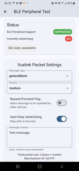 VueLink – screenshot 2