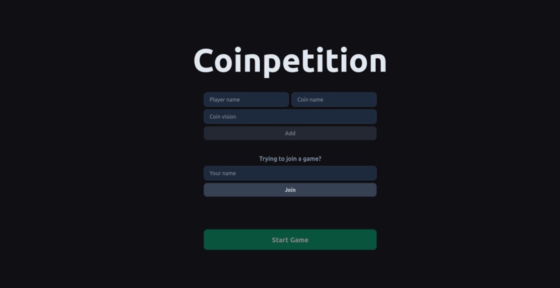 Coinpetition – screenshot 2