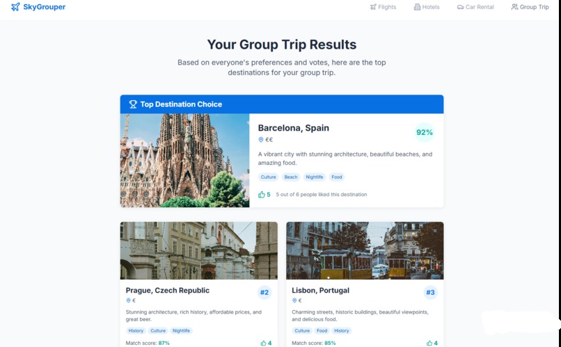 SkyGrouper – screenshot 10