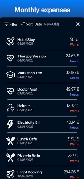 Wise Wallet – screenshot 2