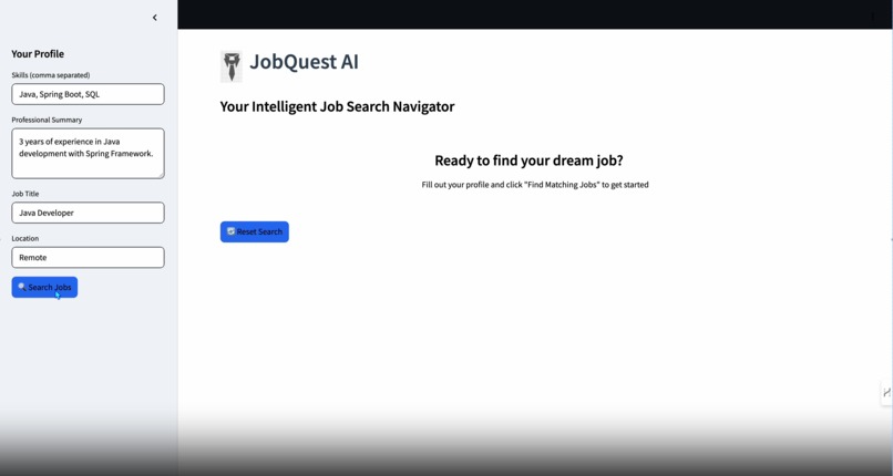 JobQuest AI – screenshot 1