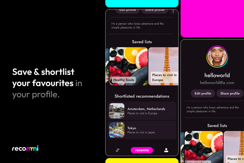 Recommi – screenshot 5