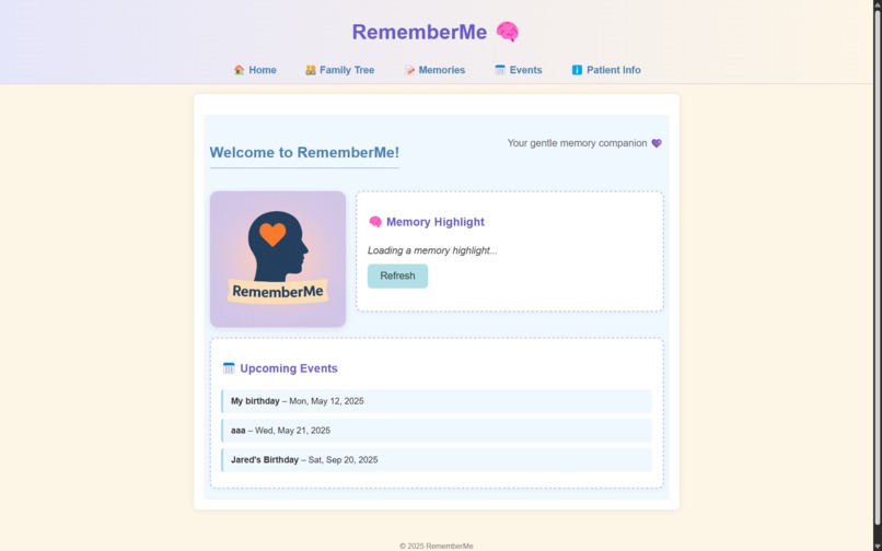 RememberMe – screenshot 2