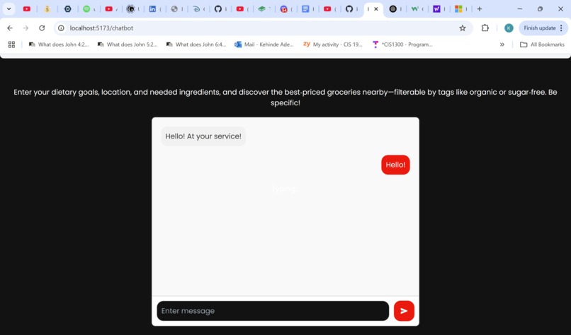 PinPoint-Maximizing your Nutrition and Minimizing your Cost – screenshot 1