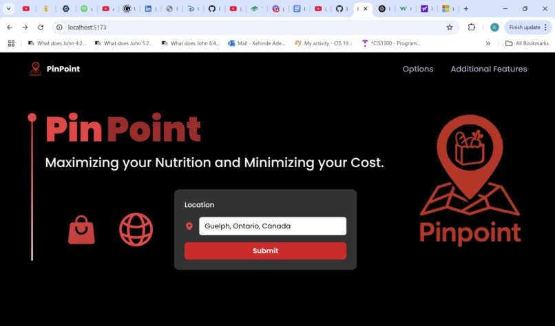 PinPoint-Maximizing your Nutrition and Minimizing your Cost – screenshot 5