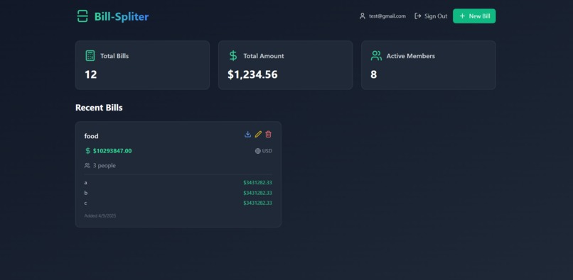 Trip Bill Splitter – screenshot 4