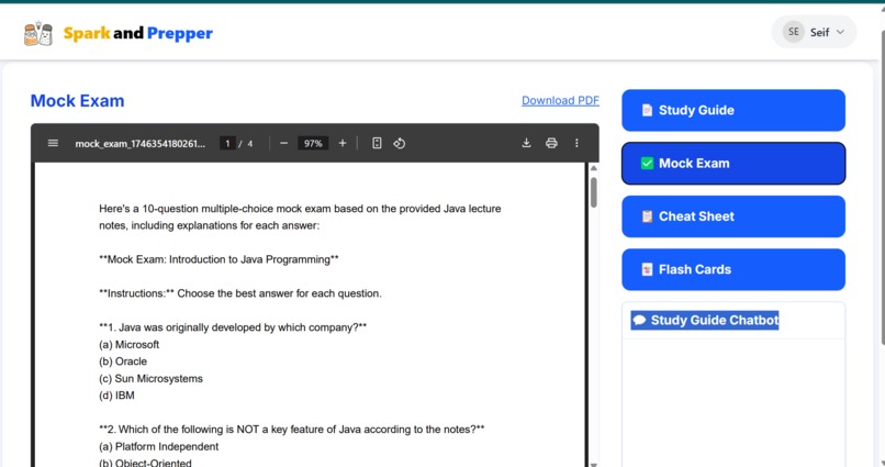 sparkandprepper – screenshot 2