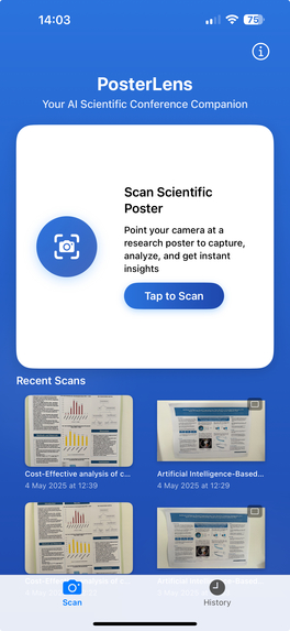 PosterLens: Your AI Scientific Conference Companion – screenshot 1