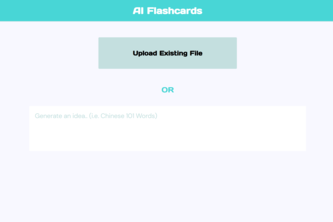 AI Flashcards
