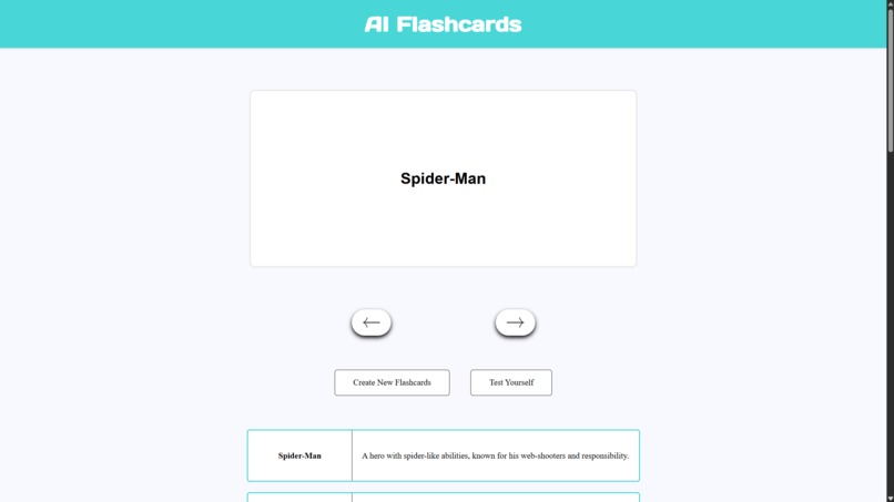 AI Flashcards – screenshot 2