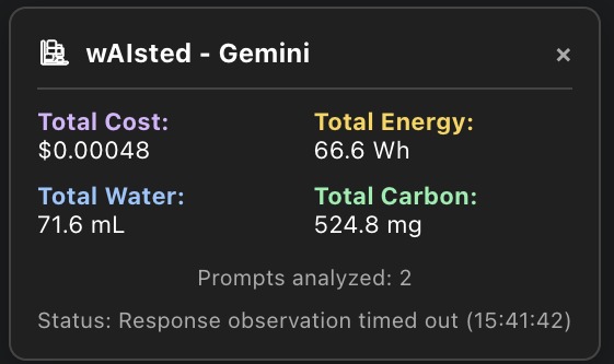 wAIsted – screenshot 1