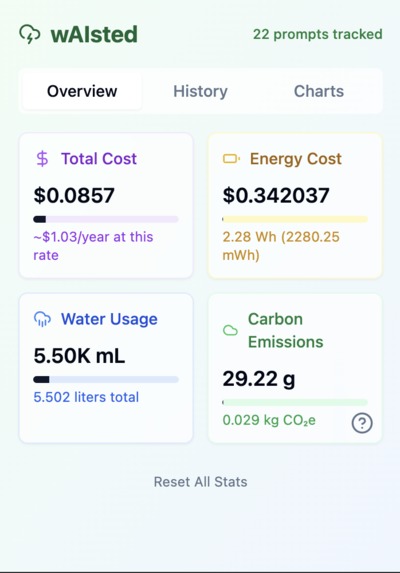 wAIsted – screenshot 2