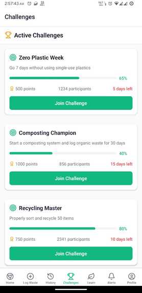 Smart Waste Tracker – screenshot 3