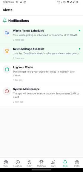 Smart Waste Tracker – screenshot 5