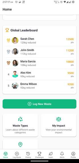 Smart Waste Tracker – screenshot 6