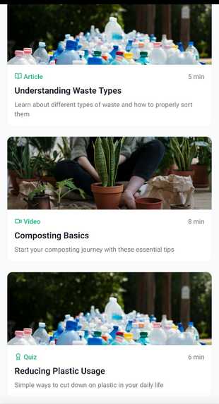Smart Waste Tracker – screenshot 9