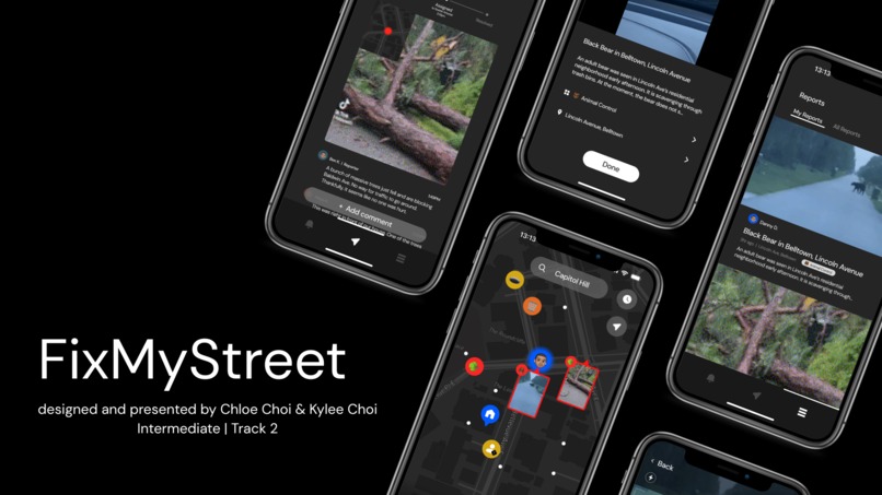 FixMyStreet – screenshot 1