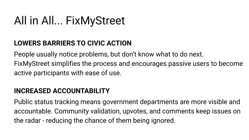 FixMyStreet – screenshot 14