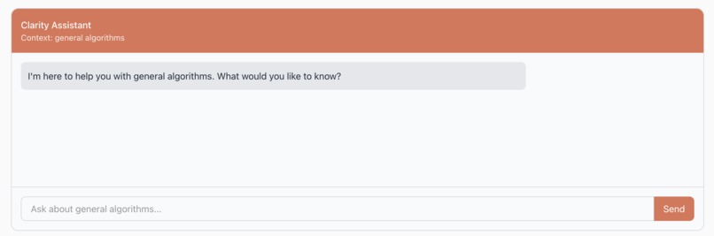 Clarity – screenshot 1