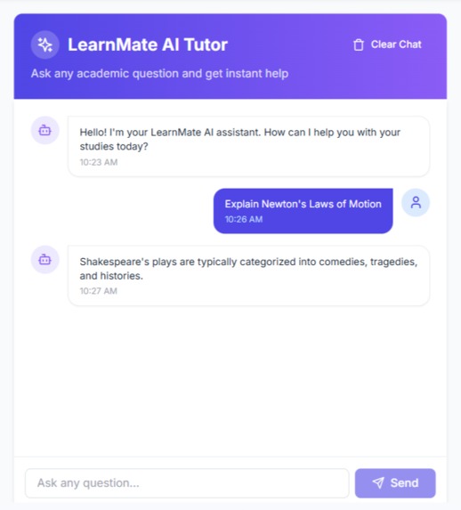 LearnMate – screenshot 2