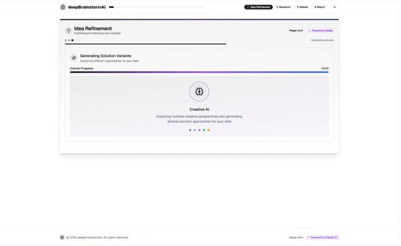 BrainstormAI – screenshot 2