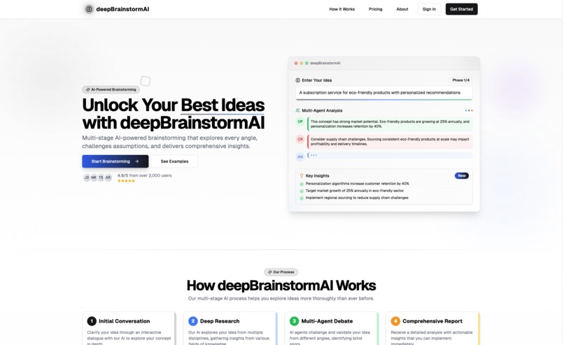 BrainstormAI – screenshot 1