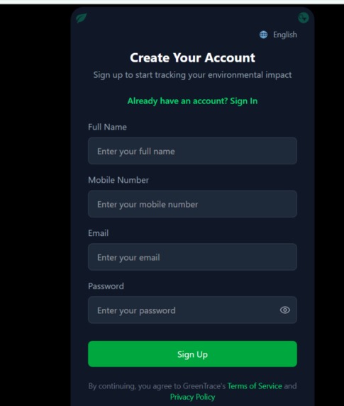GreenTrace – screenshot 2