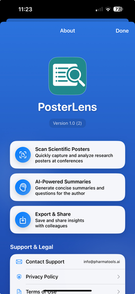 PosterLens: Your AI Scientific Conference Companion – screenshot 8