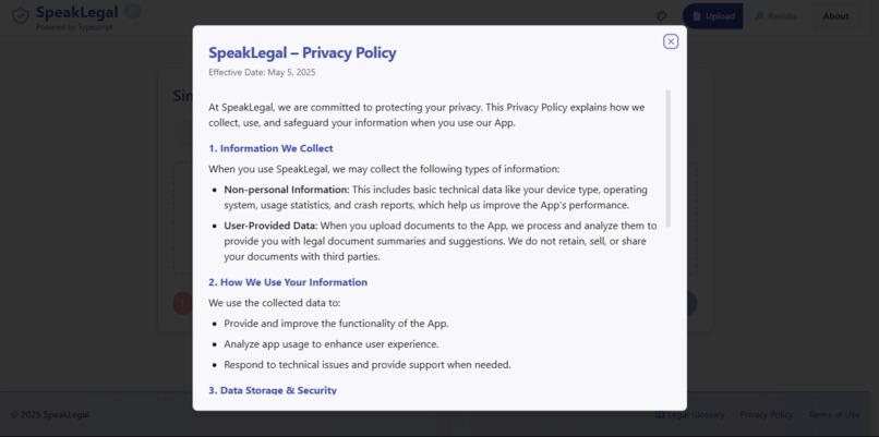 Speak Legal – screenshot 6